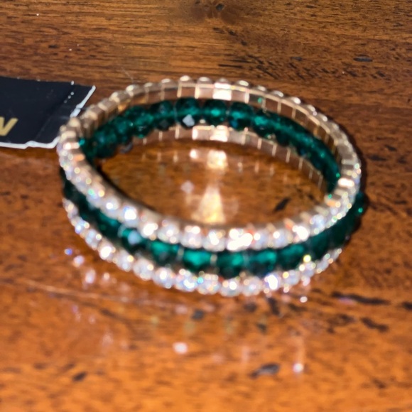 MixIt green and silver white bracelet new with tags - Picture 2 of 13